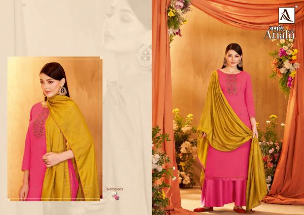 Alok Analii Zam Cotton Designer Dress Material